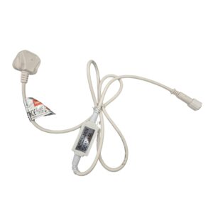 240V white power lead